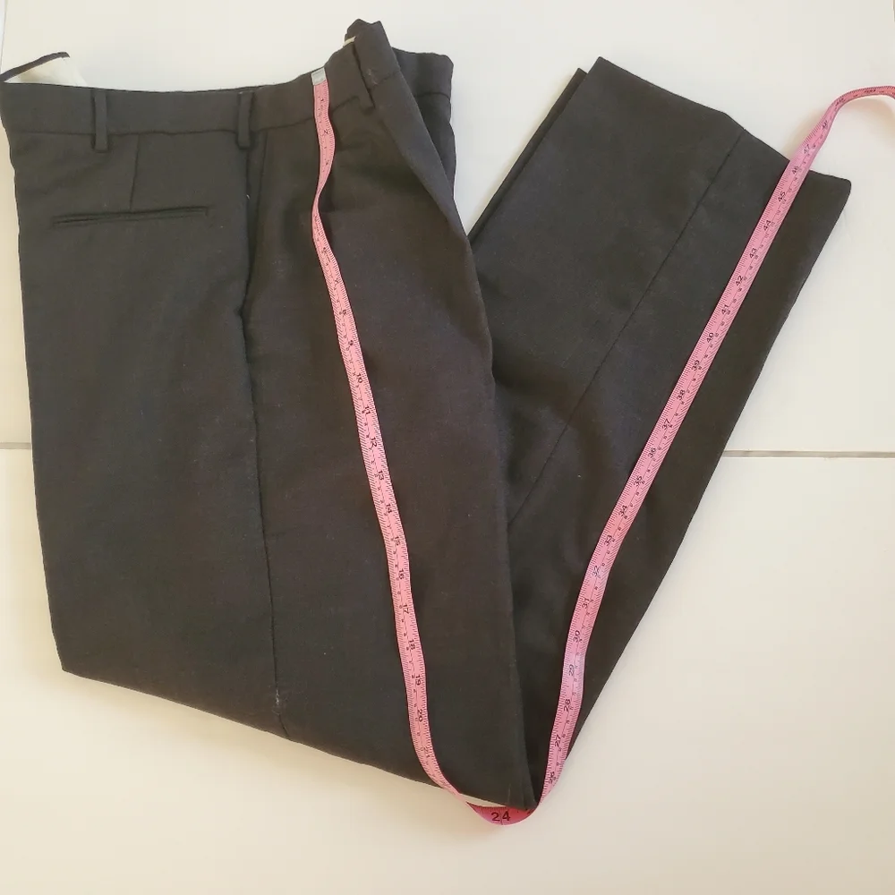 Bill Blass Menswear black/gray formal suit pants - Picture 6 of 14